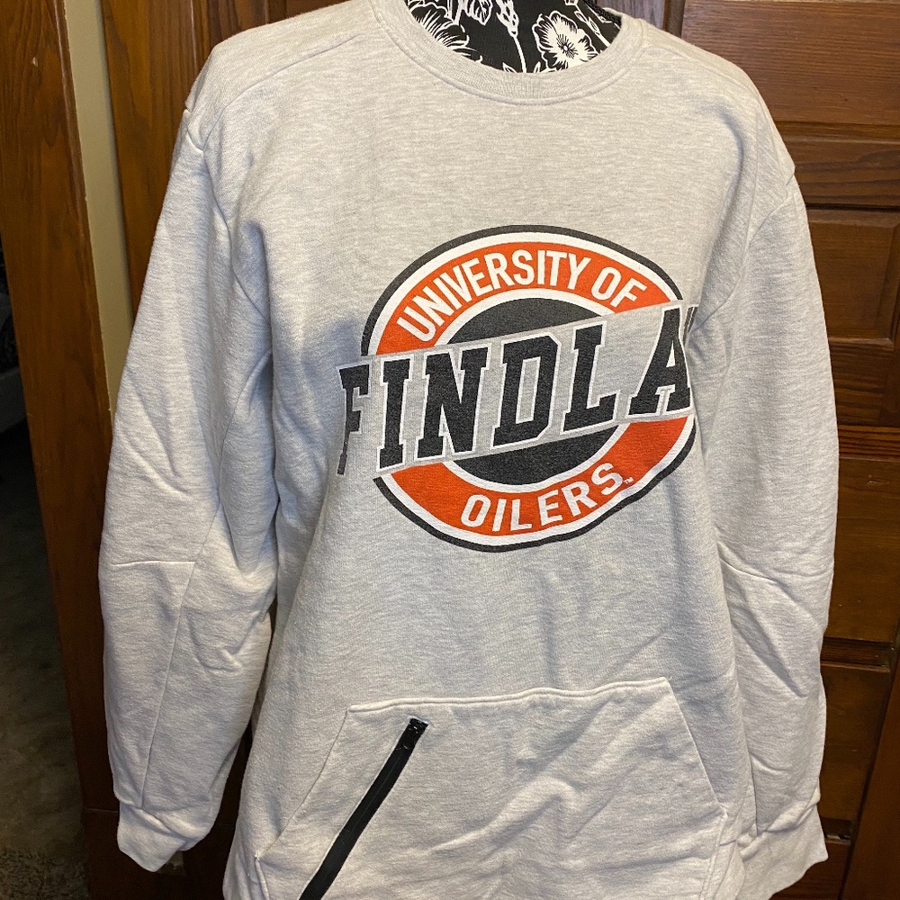University of Findlay Oilers Sweatshirt with zipper pocket
